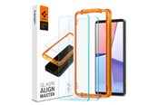 Mobiel - Beschermend glas - Spigen Glass tR AlignMaster 2 Pack - Sony Xperia 1 VI - AGL08271