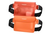 Mobiel - Overige accessoires - Spigen Aqua Shield WaterProof Waist Bag A620 2 Pack - sunset orange - AMP06021
