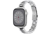 Smartwatch - Accessoires - Spigen Modern Fit 316L Band - silver - Apple Watch 42mm/41mm/40mm/38mm - AMP06357