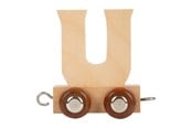 Houten speelgoed - Small Foot - Wooden Letter Train - U - 7480