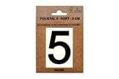 Brievenbussen - MEFA Foil number 5 Black - A13115