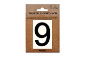 Brievenbussen - MEFA Foil number 9 Black - A13119