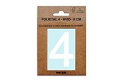 Brievenbussen - MEFA Foil number 4 White - A13334