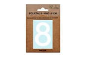 Brievenbussen - MEFA Foil number 8 White - A13338