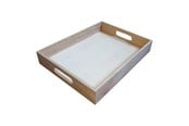Schrijf- en tekenartikelen - Playwood Tray Straight Pauwlownia Wood - sl088A