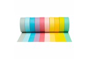 Schrijf- en tekenartikelen - Colorations - Washi Tape Pastel Colors Set of 10 - 28AT02