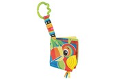 Speelgoed voor baby's - Playgro Jungle bite book w/ hanger - 0183858