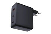 Mobiel - Adapters & Opladers - Aukey Omnia II Mix 140W - 3-port GaN PD Wall Charger with Interchangeable EU Plug - LLTSEUN1041556