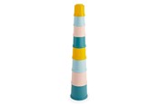 Speelgoed voor baby's - Ecoiffier Baby Abrick Stacking Tower 8 pcs. - 7911