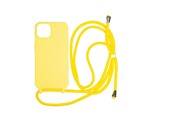 Mobiel - Covers & Cases - Mobile Origin Lanyard Case - yellow - iPhone 14 - LYC-S-YLW-14