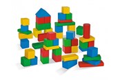 Speelgoed voor baby's - Eichhorn Wooden Blocks Colored 50 pcs. - 100021252