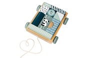 Speelgoed voor baby's - Eichhorn Wooden Chariot Panda - 100003800