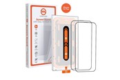 Mobiel - Beschermend glas - Mobile Origin Orange Screen Guard iPhone 15 Plus with easy applicator - 2 pack - SGA-F-i15Plus-2pk