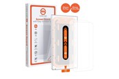 Mobiel - Beschermend glas - Mobile Origin Orange Screen Guard iPhone 15 Pro Max/15 Plus with easy applicator - 2 pack - SGA-i15ProMax-2pk