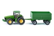 Speelgoedauto - SIKU 1:50 Tractor With Trailer - S-1953