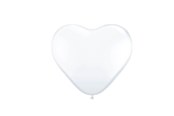 Speelgoed - Folat BV Heart Balloons - White 8pcs. - 08148