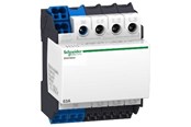 Componenten voor schakelkasten en kasten - Schneider Electric Linergy DX distribution block for DIN rail 63A 4-pole connection at the top 1x25 mm2.4x6 mm2 per phase - LVS04040