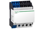 Componenten voor schakelkasten en kasten - Schneider Electric Linergy DX distribution block for DIN rail 63A 4-pole connection at the bottom 1x25 mm2.4x6 mm2 per phase - LVS04041