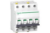 Componenten voor schakelkasten en kasten - Schneider Electric Acti9 iC60N 4P 63A double terminal C-characteristic 6/10kA 400V width 72mm - A9F04463