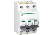 Componenten voor schakelkasten en kasten - Schneider Electric Acti9 iC60N 3P 25A Double terminal D-characteristic 6/10kA 230V Width 54mm - A9F05325