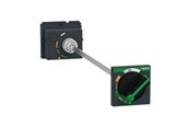 Componenten voor schakelkasten en kasten - Schneider Electric Extended rotary handle ComPacT NSX 100/160/250 black handle shaft length 185 to 600 mm IP55 - LV429338T