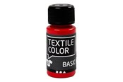 Creatief spelen - Creativ Company Textile Color Semi-opaque Textile Paint - Primary Red 50ml - 34208