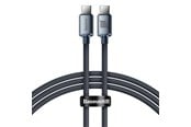 USB-kabel - Baseus CAJY000601 USB-C - USB-C PD cable 100W 5A 480Mb/s 1.2m - black - CAJY000601