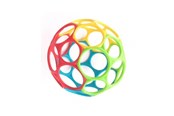 Speelgoed voor baby's - Oball Classic ball 10 cm - Multicolor - 10340