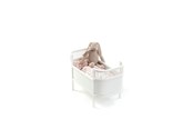Pop, teddybeer en materiaal - Smallstuff Doll Bed - White - 51000-02