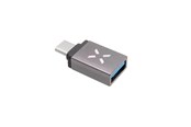 USB-kabel - FIXED LINK USB-C Male to USB-A Female adapter Grey - FIXA-UC-GR