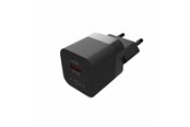 Mobiel - Adapters & Opladers - FIXED Fast Mini Home Charger 20W USB-C PD/USB-A Black - FIXC20M-CU-BK