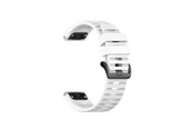 Smartwatch - Accessoires - FIXED Silicone Strap for Garmin QuickFit 22 mm White - FIXSST-QF22MM-WH