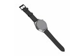 Smartwatch - Accessoires - FIXED Leather Strap for Smartwatch Universal 22 mm Black - FIXLST-22MM-BK