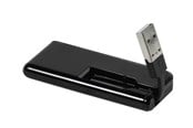 USB hub - Vivanco IT-USBHUB4SL USB hub - 4 - USB 2.0 - Zwart - 4008928366600