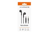 Headphones/Headsets - Vivanco Smart Pro In-Ear Plugin Eggshape Headset Black - 4008928617405