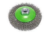 Haakse slijper - Bosch clean for Inox wire cone brush - for aluminium stainless steel non-ferrous metal - 2608622108