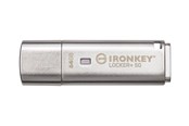 USB-stick - Kingston IronKey Locker+ 50 - 64GB - USB-stick - IKLP50/64GB