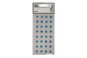 Schrijf- en tekenartikelen - Creativ Company Rhinestones Blue 32pcs. - 283804