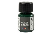 Creatief spelen - Creativ Company Glass Color Transparent Paint - Brilliant Green 30ml - 31677