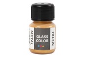 Creatief spelen - Creativ Company Glass Color Metal Paint - Gold 30ml - 31774