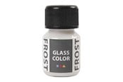 Creatief spelen - Creativ Company Glass Color Frost Paint - White 30ml - 31780