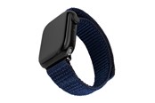 Smartwatch - Accessoires - FIXED Nylon Strap for Apple Watch 42/44/45mm Dark Blue - FIXNST2-434-DBL