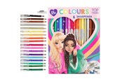Creatief spelen - Topmodel 18 Colouring Pencilswith sharpener - 0612215