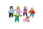 Dolls & Accessories - Goki Wooden Dollhouse Dolls Flexible Modern Family 6pcs. - 51496