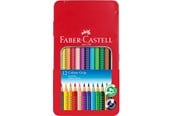 Schrijf- en tekengerei - Faber-Castell Col.pencil Colour Grip tin/12x - 112413