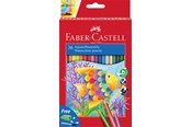 Schrijf- en tekengerei - Faber-Castell Watercolour pencil + brush box 36x - 114437