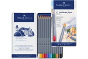 Schrijf- en tekengerei - Faber-Castell Watercol. penc. Goldfaber Aqua tin of 12 - 114612