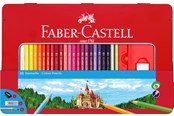 Creatief spelen - Faber-Castell Colour pencils hexagonal tin 48x - 115888