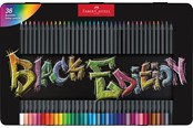 Schrijf- en tekengerei - Faber-Castell Colour Pencils Black Edition tin 36x - 116437