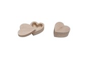 Kinderkamer - Playwood Jewelry box Heart shape Beech wood - sl042